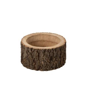 FLOWERPOT TREE TRUNK PAULOWNIA WOOD NATURAL MEDIUM