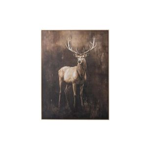 PAINTING DEER PAINT BROWN
