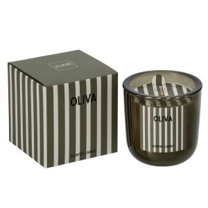 SCENTED CANDLE OLIVA WAX OLIVE LARGE
