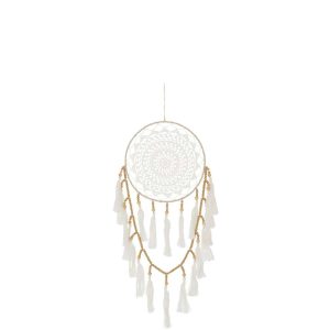 DREAMCATCHER TEXTILE MIX WHITE NATURAL LARGE