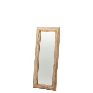 WALL MIRROR CHAMONIX RECTANGLE FIR WOOD NATURAL MEDIUM