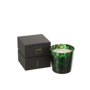 SCENTED CANDLE NOA GREEN SMALL-50H