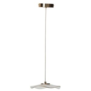 CEILING LAMP FLOWER ACRYLIC GOLD SMALL