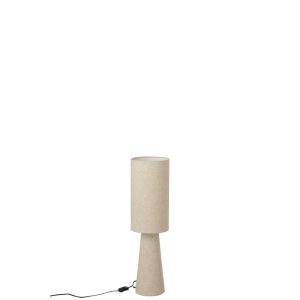 TABLE LAMP CLOTH BEIGE SMALL