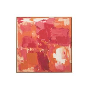 PAINTING DEB MDF RED/FUCHSIA