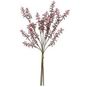 BUNDLE OF 3 MYRICA SYNTHETIC DARK PINK