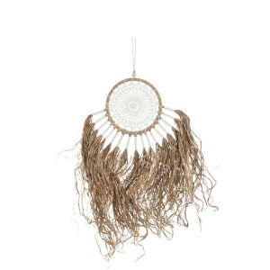 DREAMCATCHER FRINGES RAFFIA NATURAL