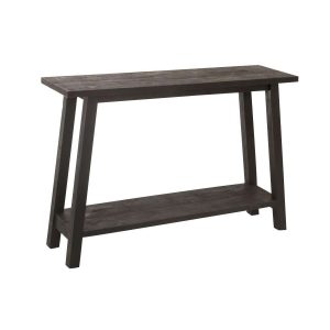 CONSOLE SQUARE MANGO WOOD BLACK
