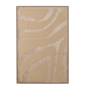 PAINTING WOOL POLYSTYRENE BEIGE