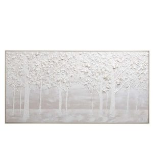 PAINTING FOREST PAINT WHITE