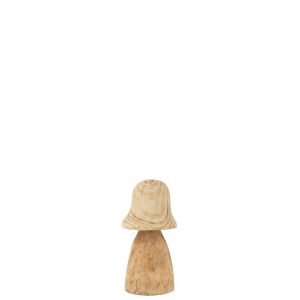 MUSHROOM BELL TOP NATURAL SMALL