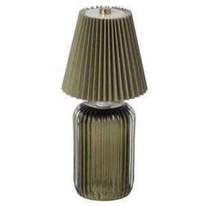 TABLE LAMP LOLA GLASS OLIVE