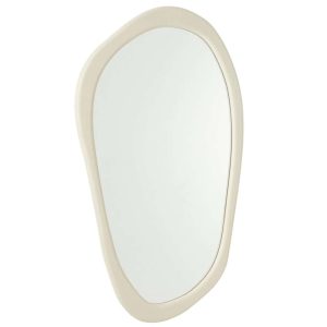 WALL MIRROR MODERNA MDF/MIRROR WHITE LARGE
