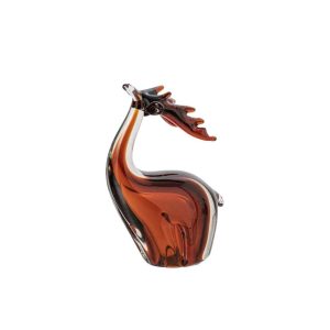 DEER GLASS BRONZE LARGE