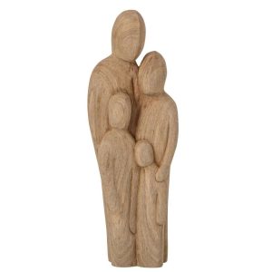 FAMILY ABSTRACT MANGO WOOD NATURAL