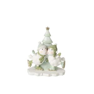 SHEEP SKATING + PINE STONE WHITE/GREEN