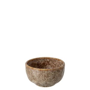 BOWL PORCELAIN TAUPE SMALL