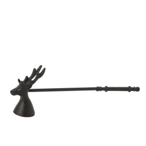 CANDLE SNUFFER DEER ALUMINIUM BLACK