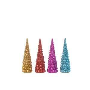 TREE BALLS RESIN MIX SMALL ASSORTMENT OF 4