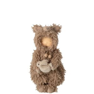 CHILD SHEEP POLYESTER BROWN
