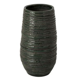 VASE CERAMIC PETROL