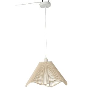 CEILING LAMP ROPE FLAX GREIGE