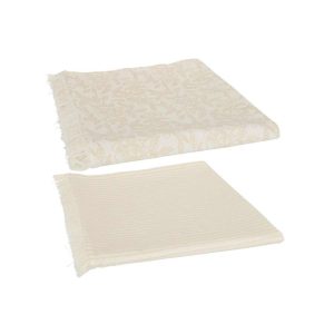 TAFELKLEED INDI TEXTIEL BEIGE ASSORTIMENT VAN 2