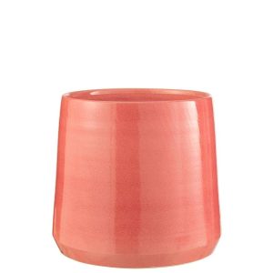 FLOWERPOT ROUND CERAMIC PINK XLARGE