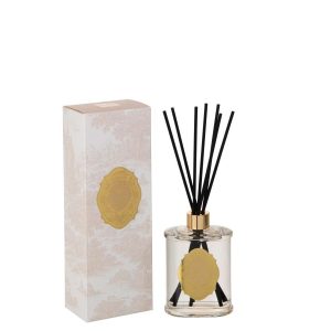 REED DIFFUSER ECLAT ROYAL SOLVENT LIGHT BEIGE/GOLD