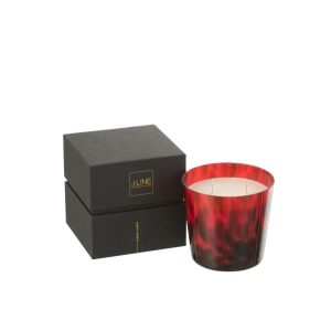 SCENTED CANDLE NOA RED SMALL-50H