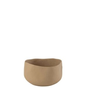 BOWL GOA ALUMINIUM BEIGE