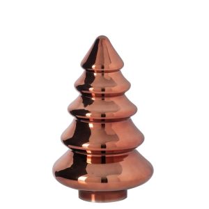 TREE CHRISTMAS TREE CONE GLASS BRONZE