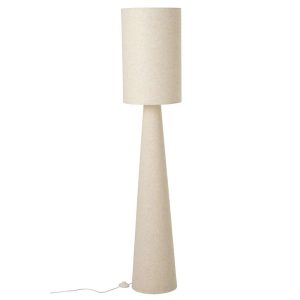 FLOOR LAMP CLOTH BEIGE LARGE