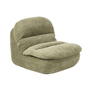 LOUNGE CHAIR COMPRESSED FOAM GREEN