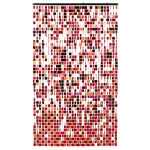 CURTAIN SEQUIN PET PINK/ORANGE