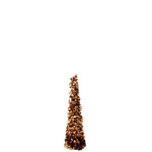 TREE SPARKLING POLYSTYRENE BROWN MEDIUM