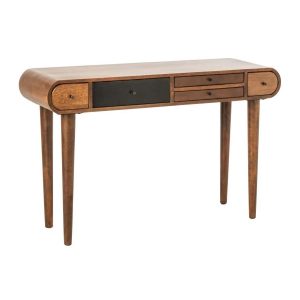 CONSOLE MULTI DRAWERS MANGO WOOD NATURAL/BLACK