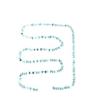 GARLAND FISH PVC LIGHT BLUE