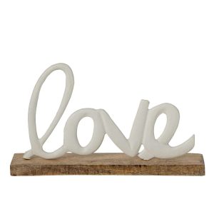 LOVE ON BASE ALUMINIUM WHITE/NATURAL