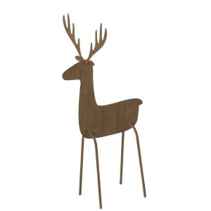 REINDEER IRON BROWN LARGE