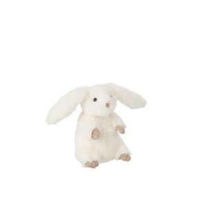BUNNY POLYESTER WHITE/BEIGE SMALL
