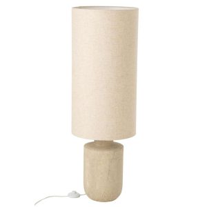 TABLE LAMP TERRACOTTA GREY