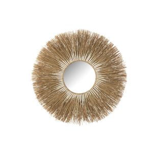 MIRROR MELISSA STRAW NATURAL/WHITE LARGE