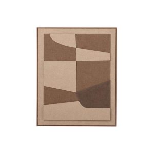 PAINTING CUT MDF BROWN