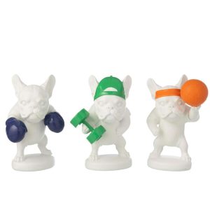 BULLDOG SPORT POLYRESIN MULTI ASSORTMENT OF 3