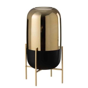 HURRICANE ON FOOT GLASS BLACK/GOLD LARGE