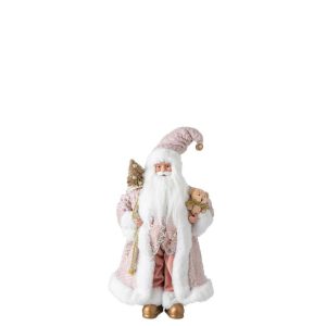 SANTA CLAUS SYNTHETIC LIGHT PINK SMALL