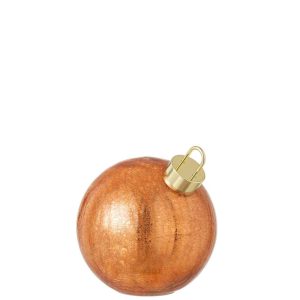 BALL LED GLASS ORANGE MEDIUM