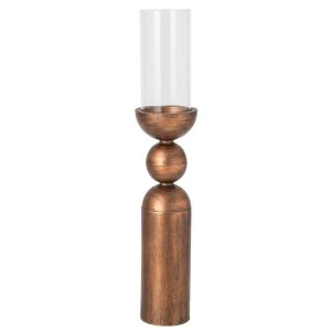 CANDLE HOLDER JOE IRON BRONZE