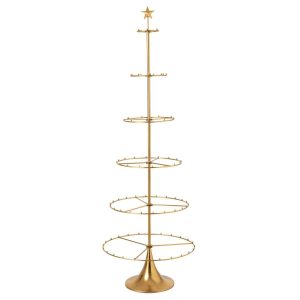 CHRISTMAS TREE IRON GOLD
